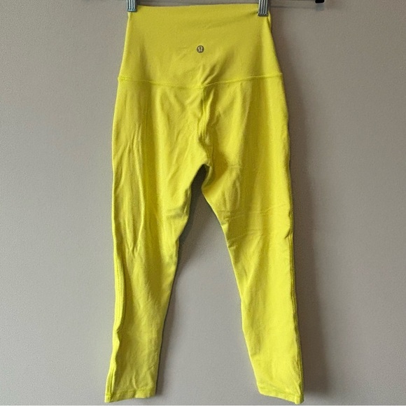 Lululemon - Yellow High-Waisted Leggings - Picture 4 of 5